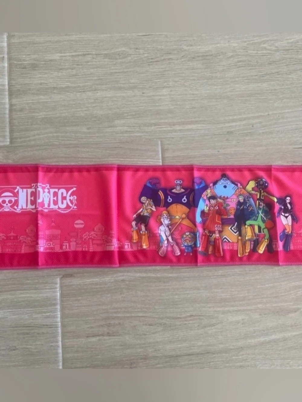 Rare One Piece x Mintia Towel Set of 2 Straw Hat Crew Japan Promo Exclusive